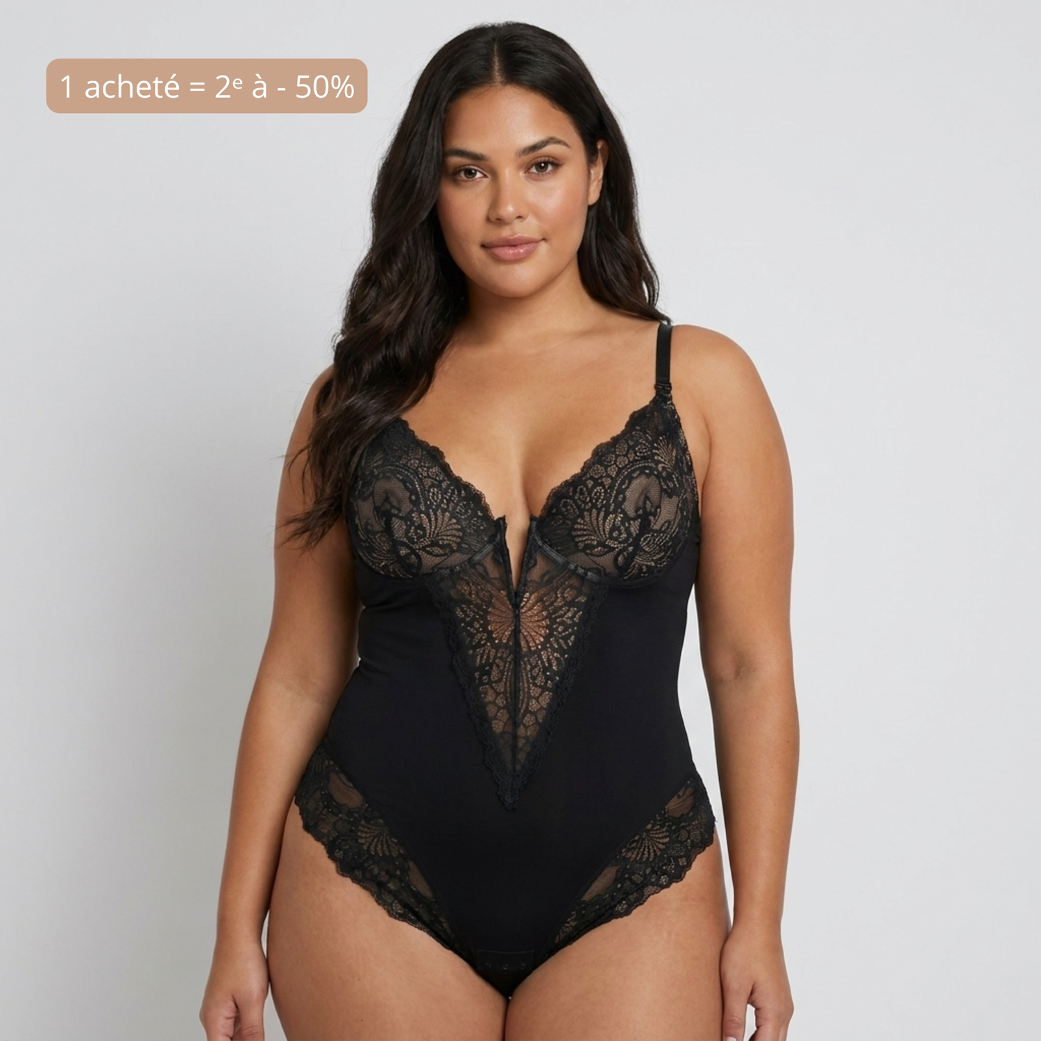 Valentina™ Body Ultra Gainant Dentelle - Du S au 3XL