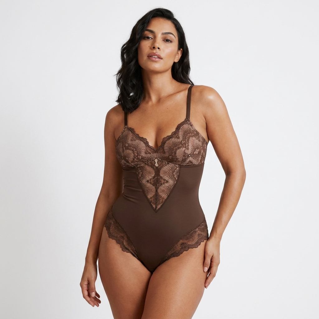 Séléna™ Body Gainant Dentelle - Du S au 3XL