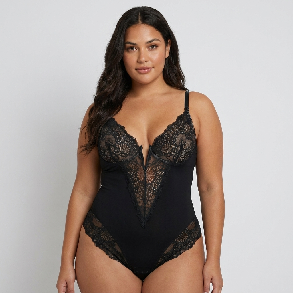 Valentina™ Body Ultra Gainant Dentelle - Du S au 3XL