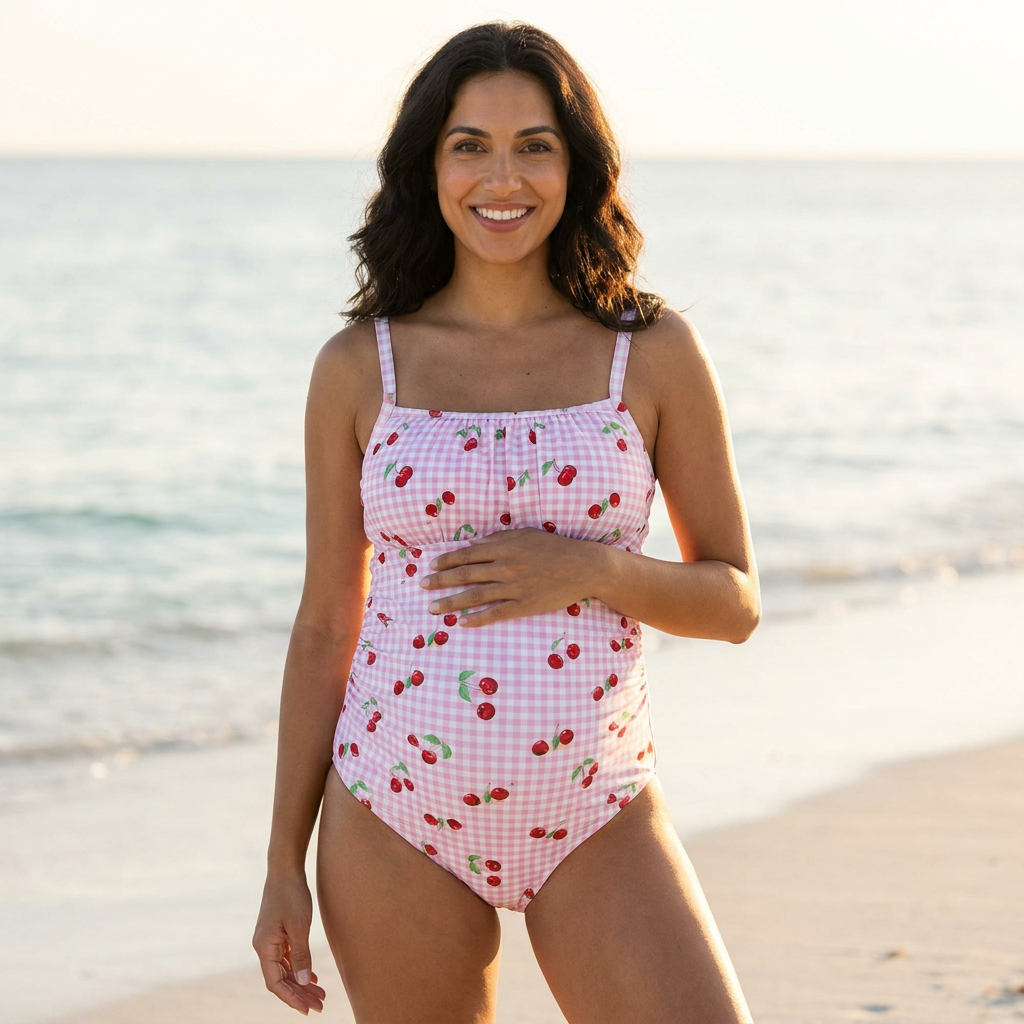 Bianca™ Maillot de Grossesse - Texturé Confort