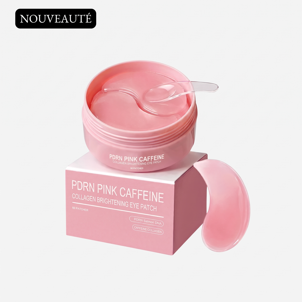 Patchs Hydrogel Anti-Cernes (60 pcs) - PDRN, Caféine, Collagène